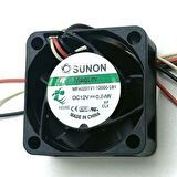 Sunon 40x40x20mm 12V 0,84W/0,07A 2 Kablo Fan MD40201V10000-G-99