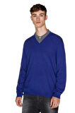 United Colors of Benetton Erkek Lacivert Kazak Model Kodu: 123A1002U4407