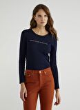 Benetton T-Shirt, M, Lacivert