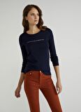 Benetton T-Shirt, M, Lacivert
