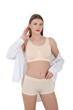 Mikro Fiber Kadın Kısa Boxer 1'Lİ Özel Paket - Siyah, Beyaz, Ten | S/M, L/XL