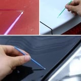 İpek Yıldızı® 100’lü Mini Tek Kullanımlık Araba Rötüş Fırçası –İnce Uçlu Yumuşak Kıllı Boya Uygulayıcı, Otomotiv Detaylandırma