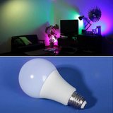 İpek Yıldızı® 9w Uzaktan Kumandalı 15 Farklı Renk Seçenekli Led Ampul