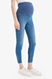 DeFacto Skinny Fit Yüksek Bel Düz Paça Standart Boy Hamile Pantolon Z6882AZ24SPNM39