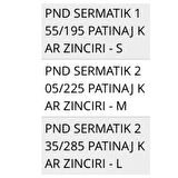 Pnd Spanzetli Sermatik 235/285 Patinaj Kar Zinciri Large