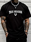 Erkek True Religion Baskılı Süprem Tshirt