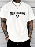 Erkek True Religion Baskılı Süprem Tshirt