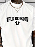 Erkek True Religion Baskılı Süprem Tshirt