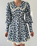 Vero Bebe Yaka Elbise