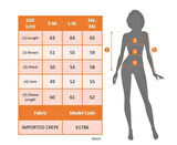 Kadın Uzun Kollu Damla Detaylı Ithal Krep Bluz