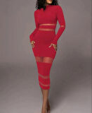 Kadın şerit Transparan Detay Fırsat ürün idi Boy Elbise