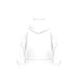 amuray Ninja Çift Kapşonlu ZIP Fermuarlı Kanguru Çepli Tam Fermuarlı Hoodie wetshirt  Beyaz