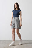 Cargo Cepli Şort  Gri