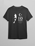 10 Kasım Atatürk Baskılı Tshirt  iyah