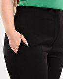 Yüksek Bel Battal Pantolon