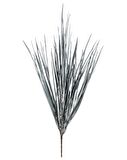 Yapay Çiçek Gümüş Renk Grass Saz 50cm Bitki Yapay Çiçek Dekor Çiçeği Uzun Ot