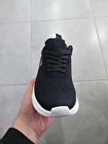 Mega Siyah Unisex Nefes Alır Fileli Rahat Taban Günlük Ayakkabı