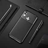 Gpack Huawei Honor 8c Kılıf Negro Karbon Dizayn Silikon