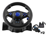 Titreşimli 4in1 PC/XBOX360/PS3/PS2 USB Oyuncu Bilgisayar Oyun Direksiyon Seti Tak/çalıştır