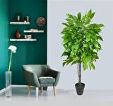 Yapay Ağaç Ceviz Ağacı 190cm Yapay Çiçek Dekoru Yeşil