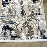 Hoom Rugs Prince 1011 Mavi Gri Makine Dokuma Yumuşak Akrilik Modern Halı