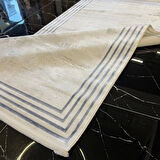 Hoom Rugs Zenith 1047 Mikrofiber Kaymaz Taban Yıkanabilir Antibakteriyel Modern A.Blue Halı