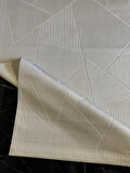 Eko Mono MNO LUX 01 Grey Hav Toz Vermez Kaymaz Tabanlı Şık Kilim