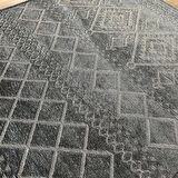 Luxess Halı Cool 405 Antrasit Yıkanabilir Kilim