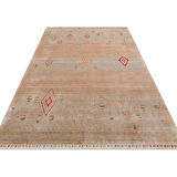 Hoom Rugs Nepal ZR 15 Yün Viskon Tensel Beige Autumn Otantik Modern Uşak Halısı
