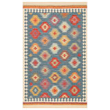 Eko Halı Nomad Kilim NMD 04 Navy Yıkanabilir Kilim