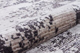 Hoom Rugs Rome 8703 Gri Antrasit Doğal Bambu Viskon Halı
