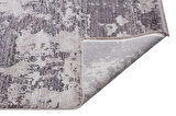 Hoom Rugs Rome 8703 Gri Antrasit Doğal Bambu Viskon Halı
