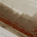 Hoom Rugs Lizbon 4513 Taba Modern Halı