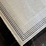 Hoom Rugs Galista 214 Gri Antrasit Modern Yün Tuşeli Akrilik Halı