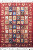 Tuğra Halı Şal 10650 Fırsat Etnik Desenli Modern Kilim