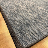Luxess Kilim Blue Hav Toz Vermez Kaymaz Kolay Kullanımlı Yıkanabilir Düz Renk Kilim
