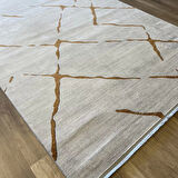 İpek Halı Roxanne 17171 Bakır Modern Salon Halısı