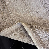 Hoom Rugs Woolly 4127 Krem Modern Salon Halısı