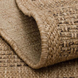 Hoom Rugs Naturel 01 Suya Dayanıklı Jüt Görünümlü Sisal Halı