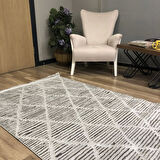 Hoom Rugs Monica MC 321 Açık Gri İskandinav Halı