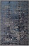 Hoom Rugs Franko Dyed FSD 02 Navy Viskon & Akrilik Yüksek Dokulu Modern Salon Halısı