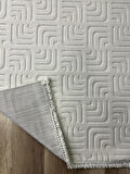Hoom Rugs Prag 9209 Krem Modern Makina Halısı