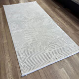 Hoom Rugs Markiz 1138 Gri Modern Pamuk Taban Halı