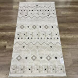 Hoom Rugs Dekor 1056 Gri Kaymaz Taban Antibakteriyel Modern Akrilik Halı