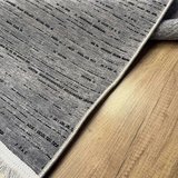 Hoom Rugs Terrace 8202 Gri Hav Toz Vermez Dekoratif Kilim