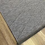 Luxess Halı Galata 1061 Gri Dekoratif  Yıkanabilir Kilim