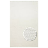 Hoom Rugs Helsinki Plain White Polyester Modern İskandinav Halı