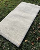 Hoom Rugs Shaggy 1006 Beyaz Modern Shaggy Halı