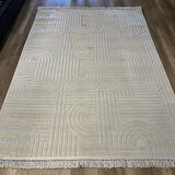 Hoom Rugs Design 1090 Bej Yumuşak Dokusuz İskandinav Halı