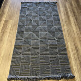 Hoom Rugs Design 1062 Antrasit Yumuşak Dokulu Desensiz İskandinav Halı